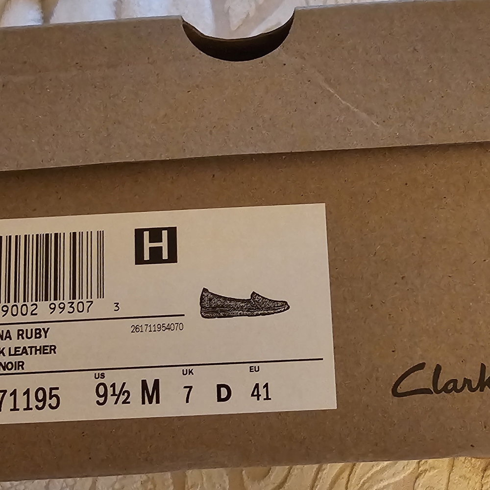 Clarks Black Espadrilles Comfortable Stylish Footwear - Picture 7 of 10
